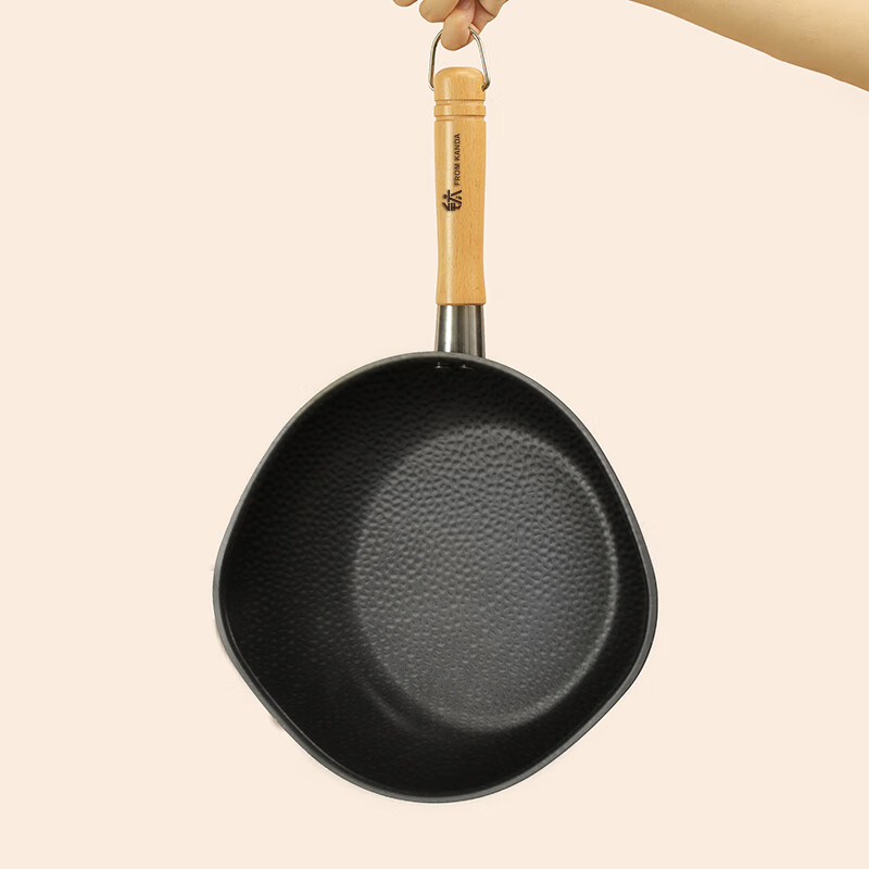神田蝶翼锅钛合金不粘煎锅平底锅牛排锅小锅炒菜锅26cm燃气电磁炉通用 钛合金蝶翼锅26cm(含锅铲)