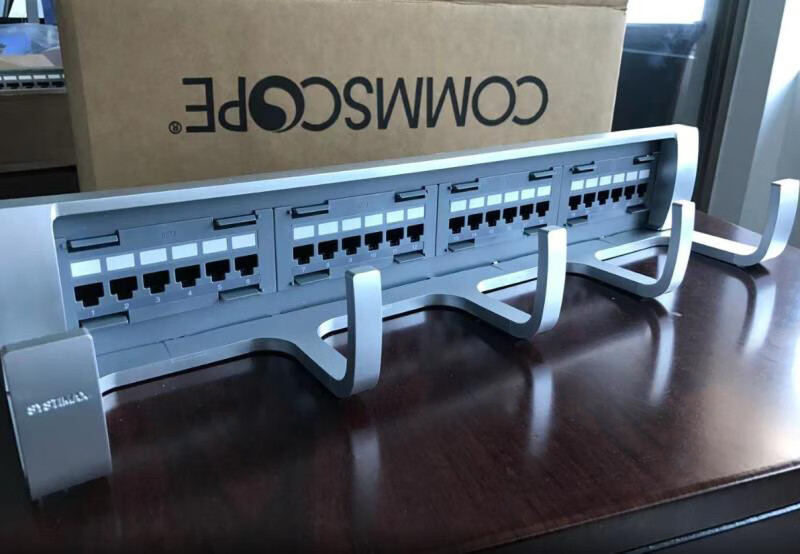 康普commscopesystimax6类24口/48口配线架360-pm-gs3-1u-24