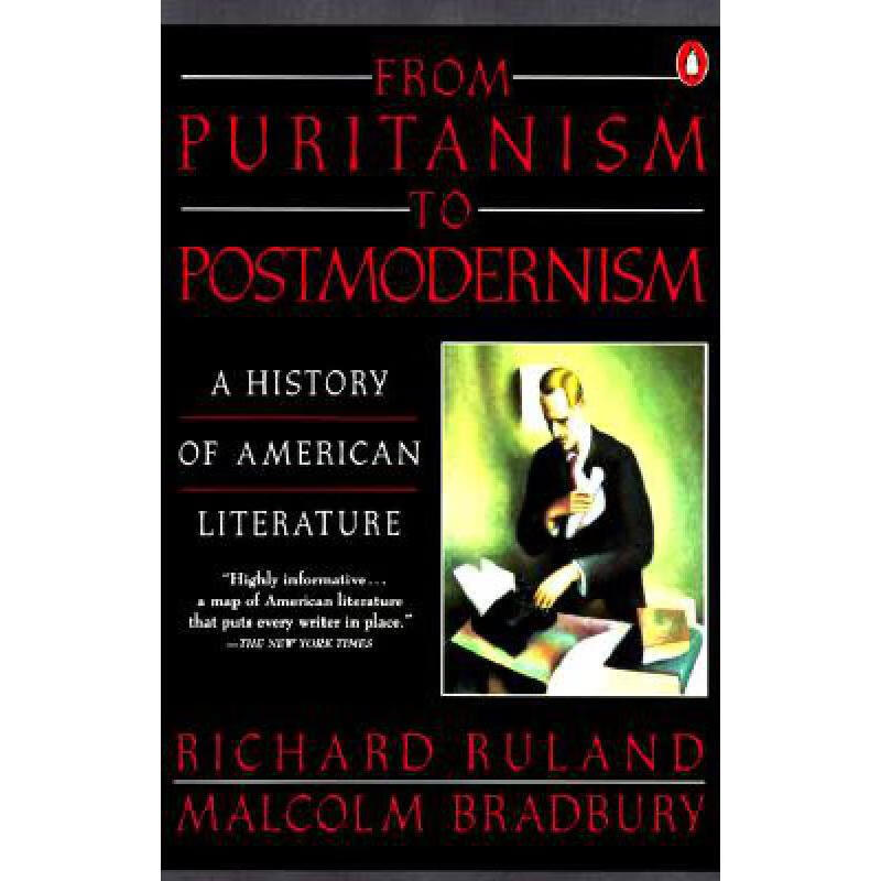 from puritanism to postmodernism: a history . 英文原版