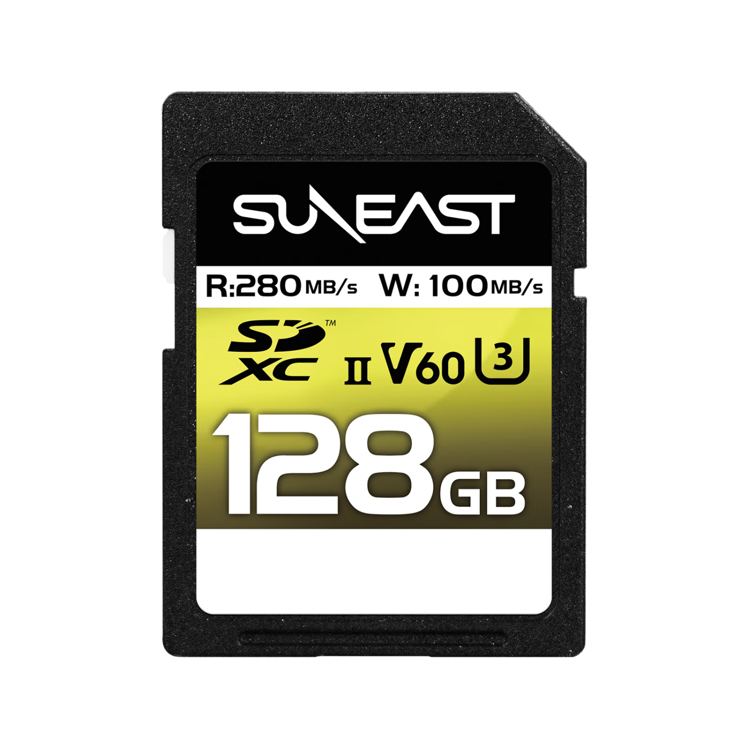 SUNEAST V60 SD��128GB 4K��Ƶ�����������洢�� UHS-��TLC������280MB/s��д��100MB/s��