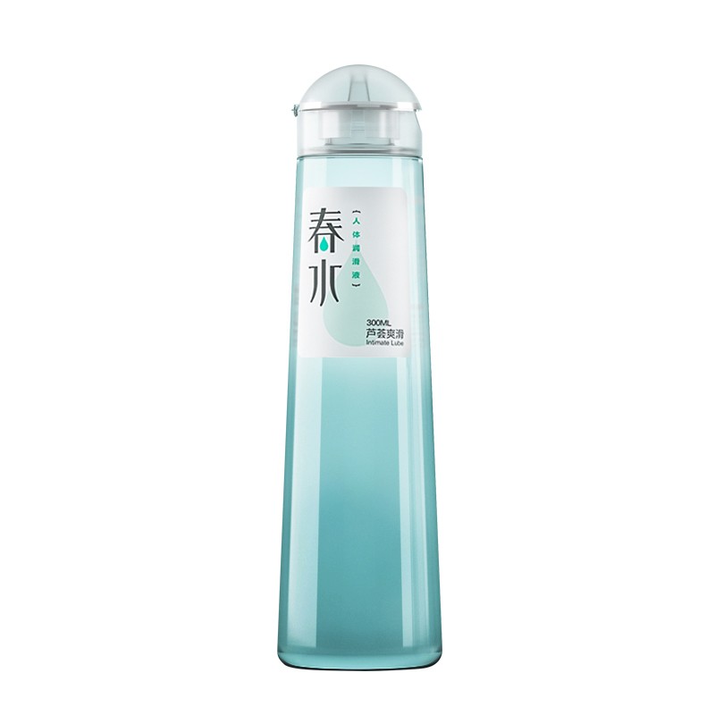 春水 润滑液免洗润滑油水溶性人体润滑剂男用女用情趣润滑夫妻房事男性女性成人情趣用品倍滑 芦荟快感玻尿酸300ml(升级款)