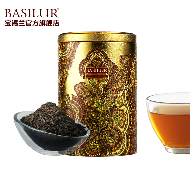 basilur宝锡兰东方金新月锡兰红茶茶叶 茶包 袋泡茶 斯里兰卡红茶