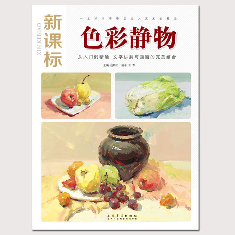 色彩静物素描基础彩色零基础入门单体静物静物书 橘子临摹书