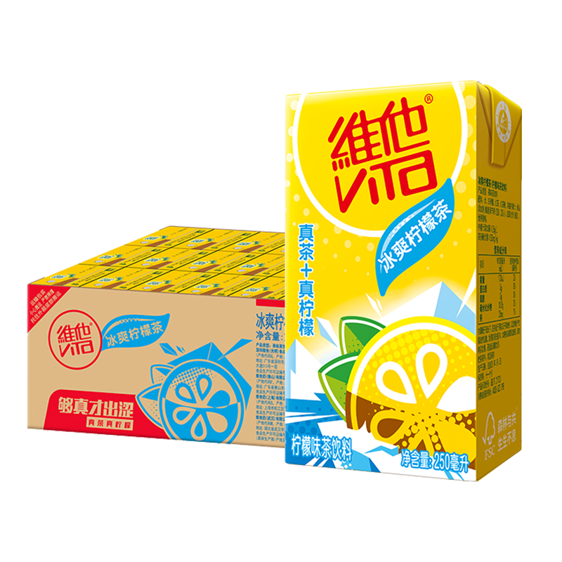 ViTa 維他 冰爽柠檬茶 250ml*24盒