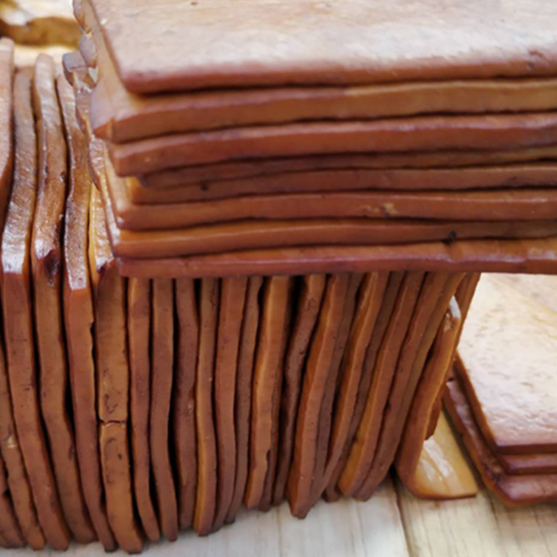 虎钢馋湖北特产天门(蒋场香干)豆糕蒋干蒋场豆糕干子 蒋干1斤