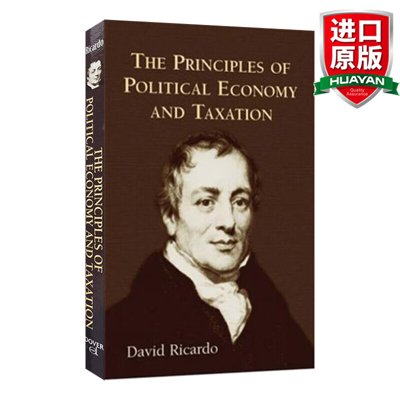 The Principles of Political Economy 英文原版 政治经济学及赋税原理 英文版 进口英语原版书籍