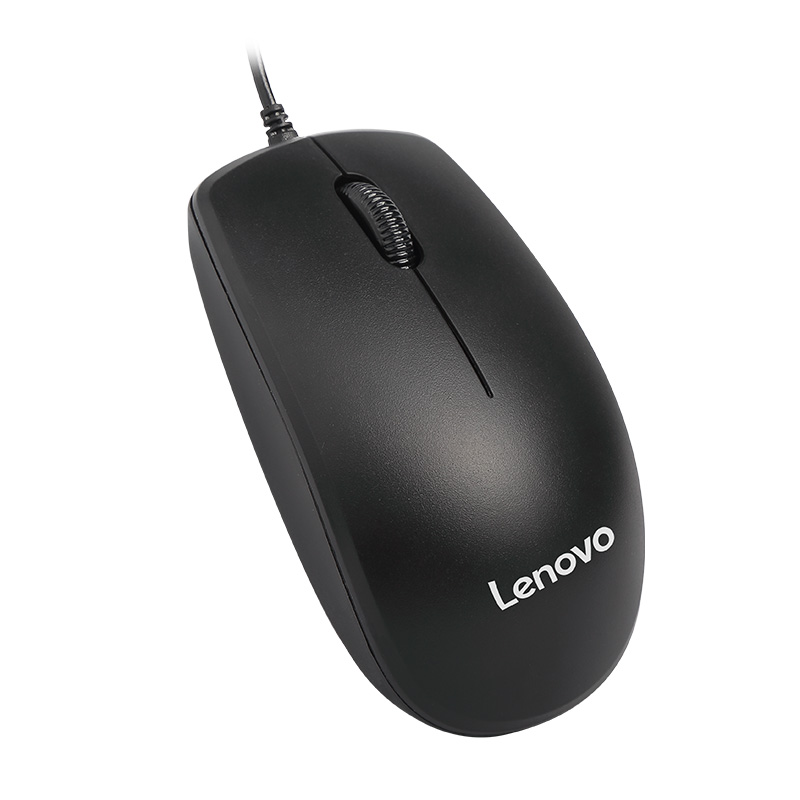 联想（Lenovo）MK618有线键盘鼠标套装 键鼠套装 办公键鼠套装 电脑键盘 笔记本键盘 黑色