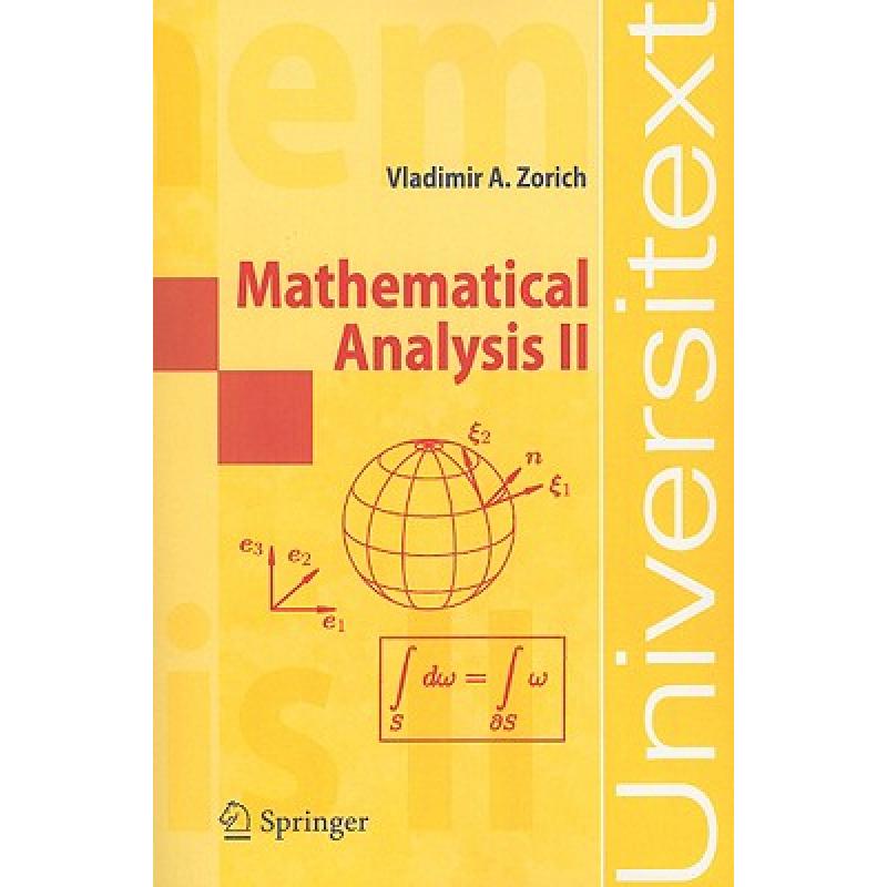 预订 Mathematical Analysis II
