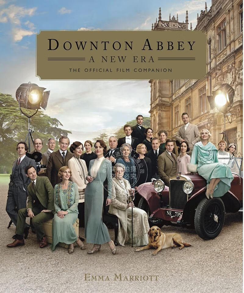唐顿庄园2 新时代 官方电影设定集 英文原版 downton abbey a new era