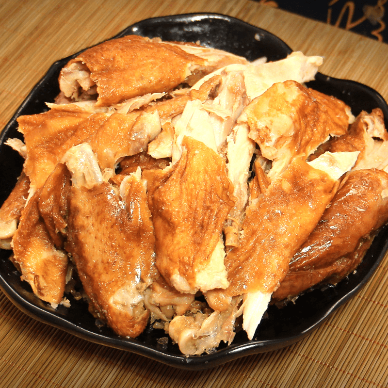 脱骨扒鸡德州烧鸡卤味鸡肉熟食五香鸡 下酒菜凉菜开袋即食 德州五香
