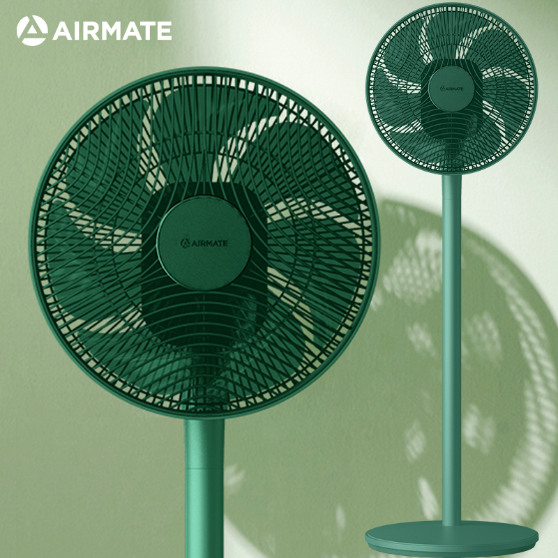 艾美特（Airmate）七叶通风落地扇/家用直流变频/节能低噪风扇/定时遥控电风扇 CS30-RD13-2