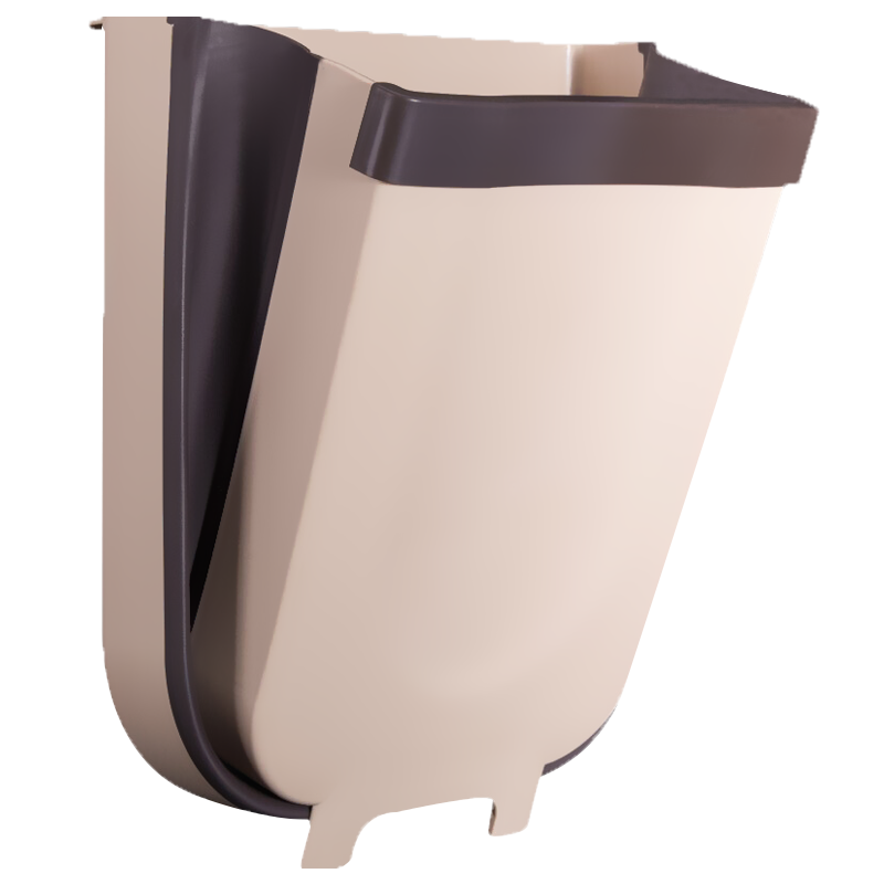 暖心话厨房垃圾桶家用可折叠悬挂式卫生间厕所客厅卧室厨房分类垃圾桶|浴室用品近期价格走势如何