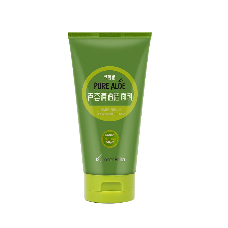 伊蓓诺芦荟清透洁面乳洗面奶伊蓓诺化妆品