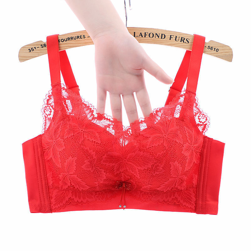 品莠加厚5cm内衣女小胸超聚拢收副乳文胸空杯防下垂上托无钢圈胸罩