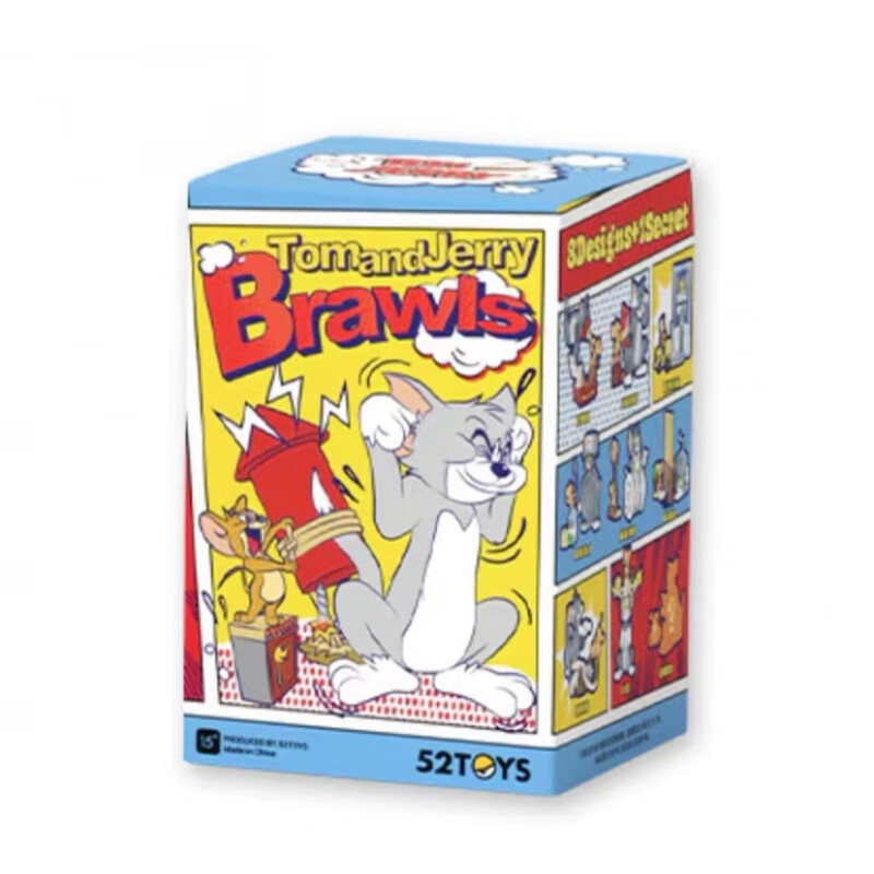 好沐音(haomuyin)tom and jerry 猫和老鼠猫鼠大作战系列盲盒汤姆杰瑞