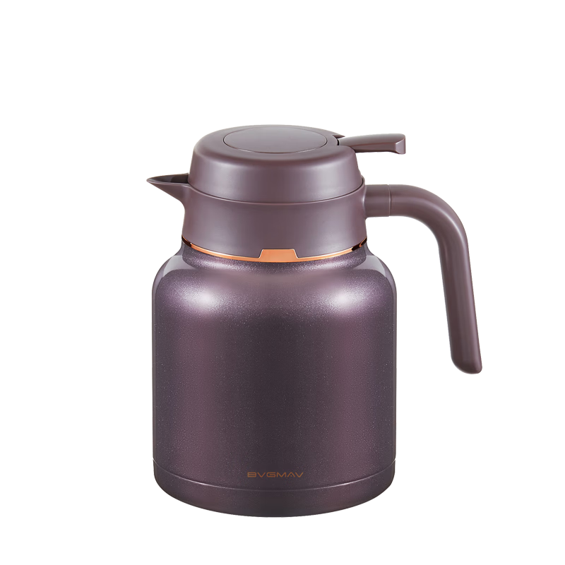 宝威玛（BVGMAV）保温壶英国家用焖茶壶316L不锈钢水壶大容量热开水瓶高档泡茶暖壶