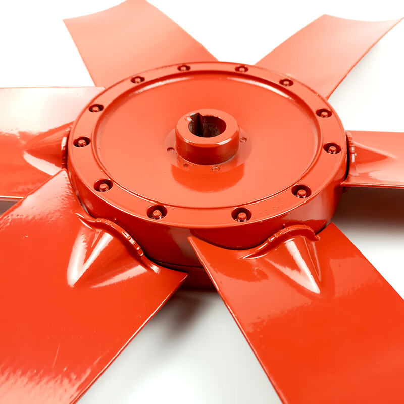 扑哩扑剌手提轴流风机铝合金风叶强力平衡叶片雾炮机配件风机 2号_7叶