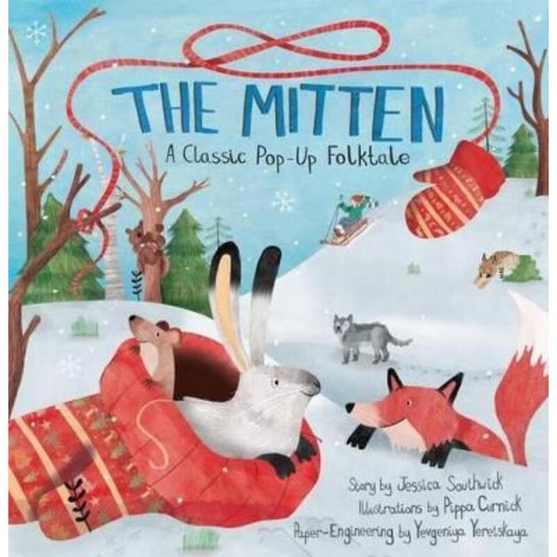 预订the mitten:a classic pop-up folktale