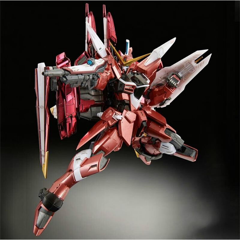 萬代PB限定 MG拼裝高達(dá)手辦模型玩具六一兒童節(jié)禮物 MG 電鍍正義高達(dá)