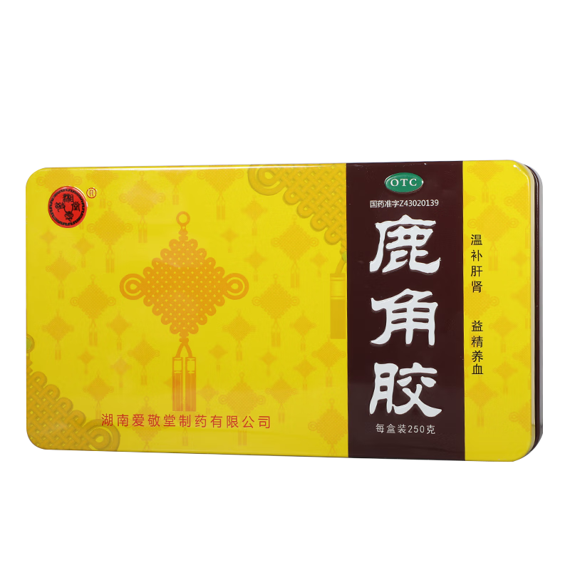 爱敬堂 鹿角胶250g 1盒装