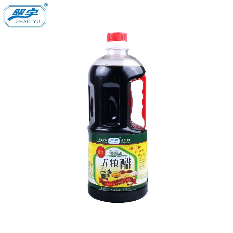 照宇五粮醋1l/瓶粮食酿造香醋 提鲜去腥食醋饺子醋