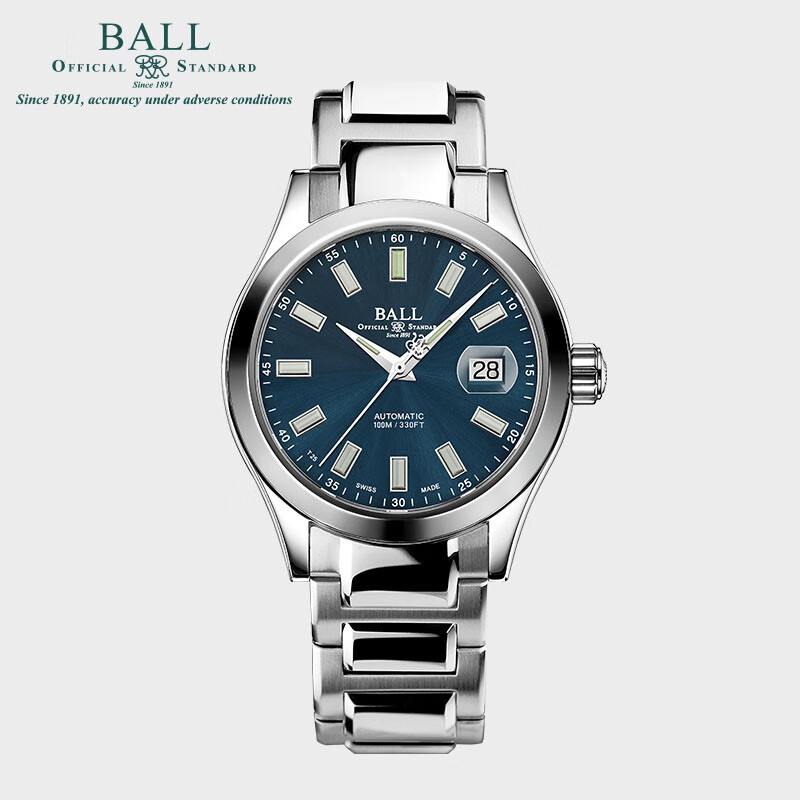 波尔(ball) 工程师系列炫光904lnm2026c-s23j 40mm黑盘蓝盘灰盘 nm