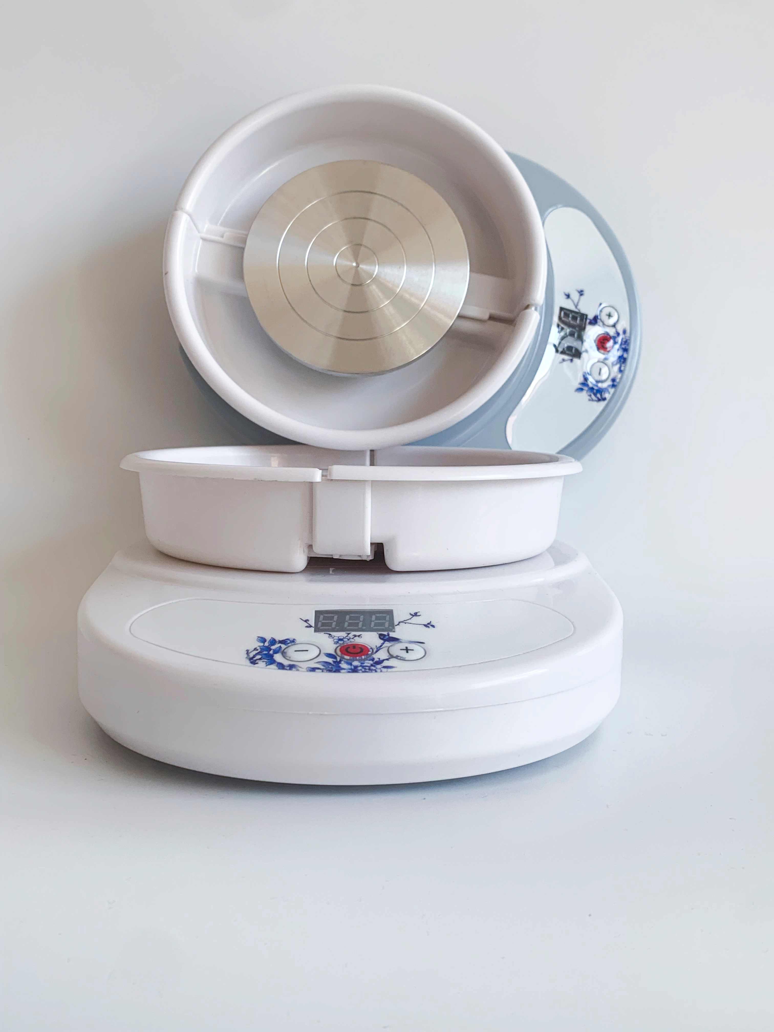 梦不落迷你陶艺机儿童教学指尖陶艺机桌面拉胚机陶泥机陶泥手工修胚拉