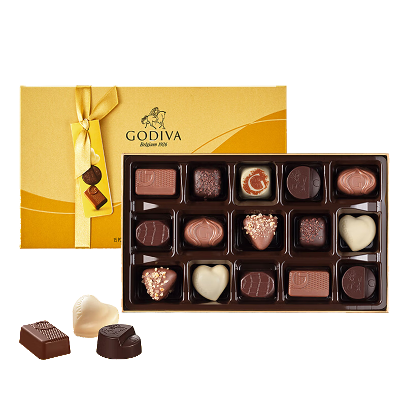 歌帝梵(GODIVA)巧克力礼盒装金装价格走势分析及评测