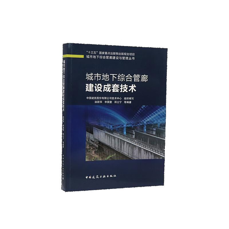 城市地下综合管廊建设成套技术/城市地下综合管廊建设与管理丛书