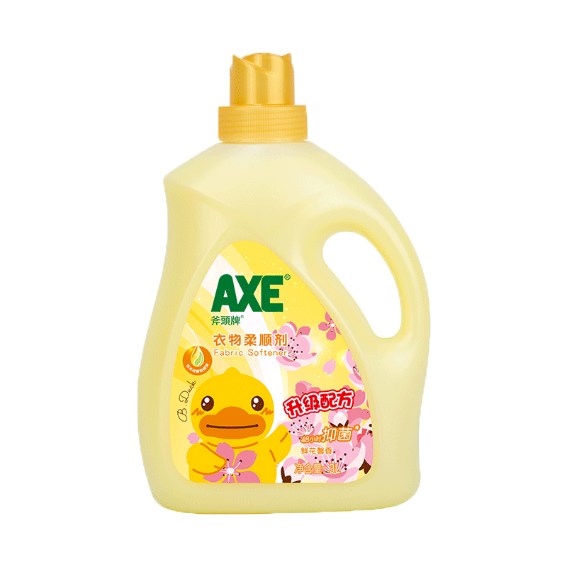 斧头牌（AXE） 衣物柔顺剂（鲜花馨香） 3L 衣物柔软 清香持久 新老包装随机发货