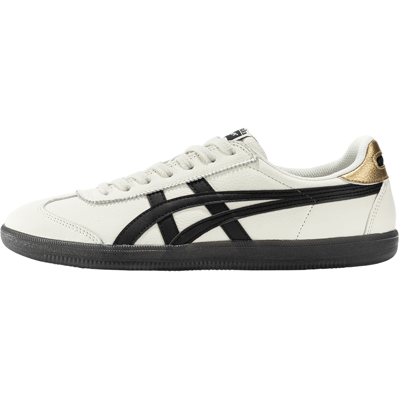 Onitsuka Tiger鬼塚虎男女款復古德訓鞋輕便透氣運動(dòng)休閑板鞋TOKUTEN 1183B938 白色/黑色 37.5