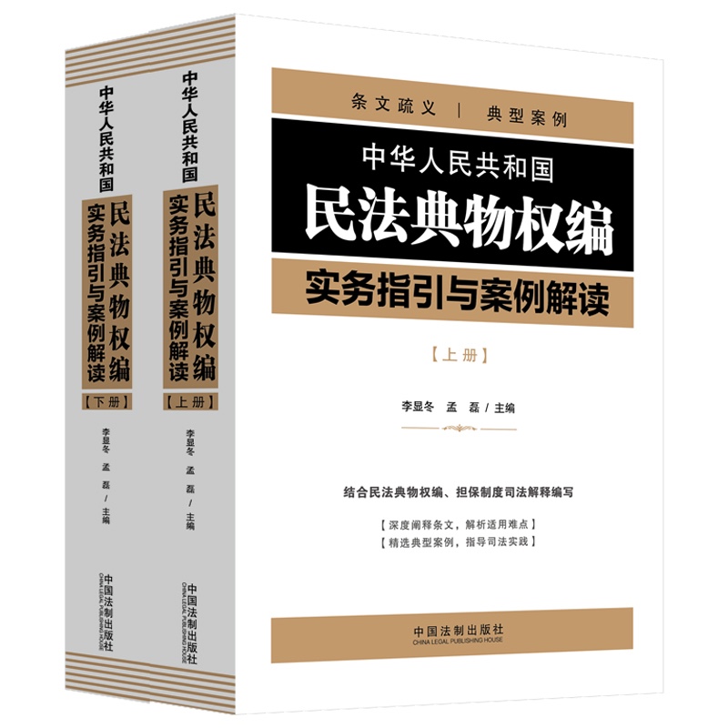中华人民共和国民法典物权编实务指引与案例解读（上、下册）