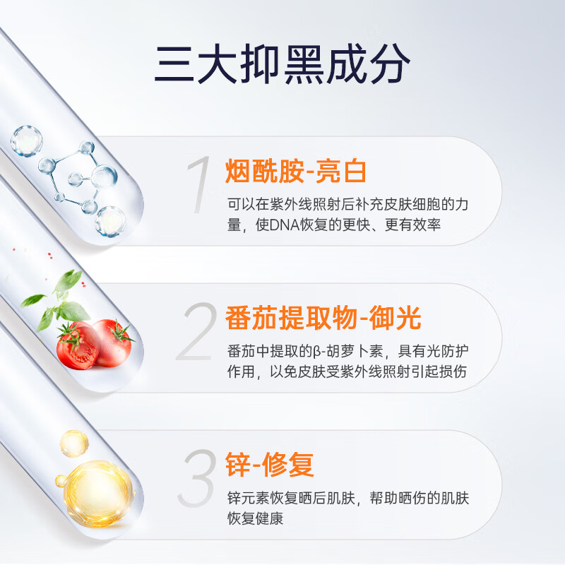 EntityMelaniX肌肤修护片120片/瓶【清仓特价】防晒丸抵御紫外线修复晒