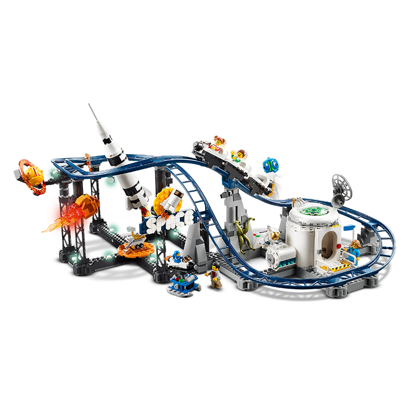 乐高（LEGO）积木拼装31142 太空过山车男孩女孩儿童玩具生日礼物