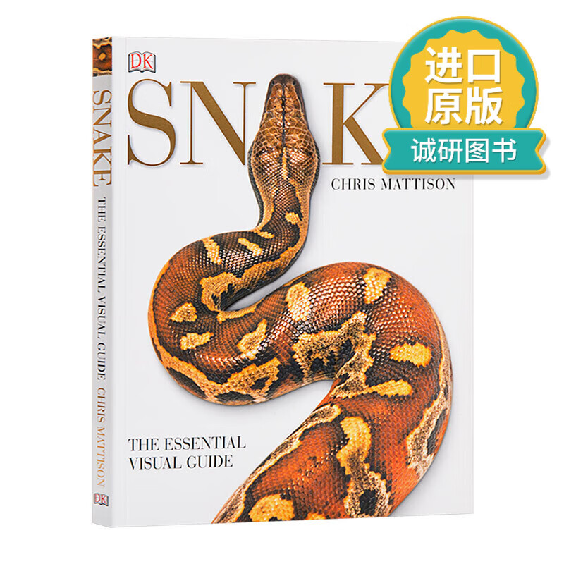 正版 英文原版 DK蛇类百科 Snake 全彩图解指南 进口原版图书