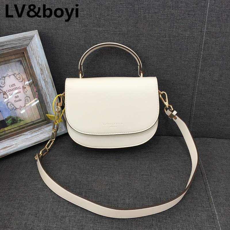 lvboyi包包2023新款包包罗马包女包77096感手提包单肩包斜挎包 米白色