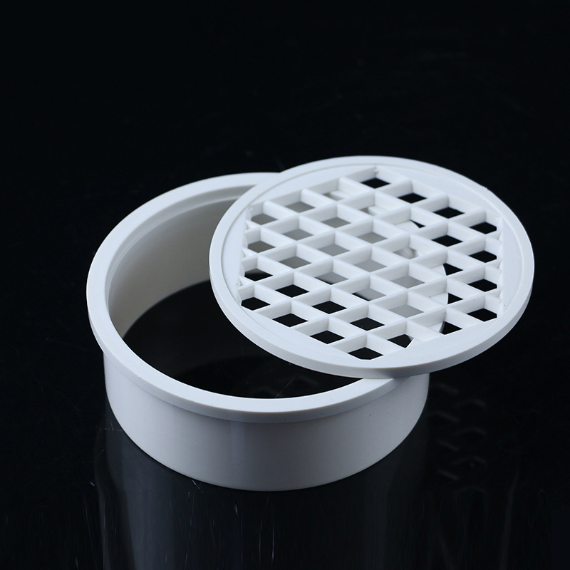 优依思适用于pvc 管件50 75 110 160内插地漏 排水管件阳台卫生间简易