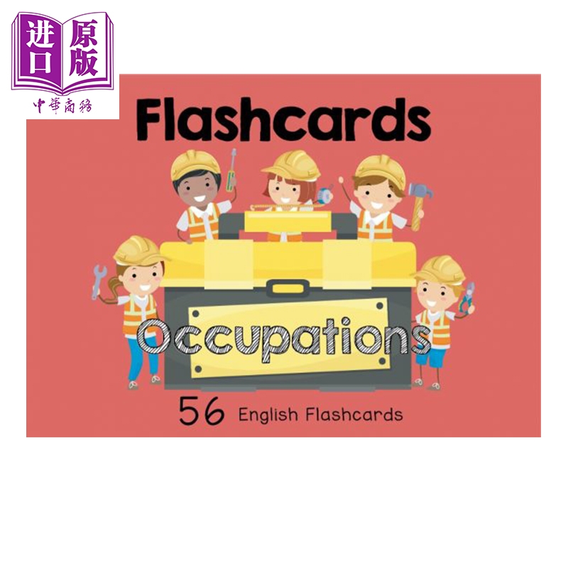新加坡幼小衔接英语学习卡片 flashcards:occupations 职业 早教启蒙