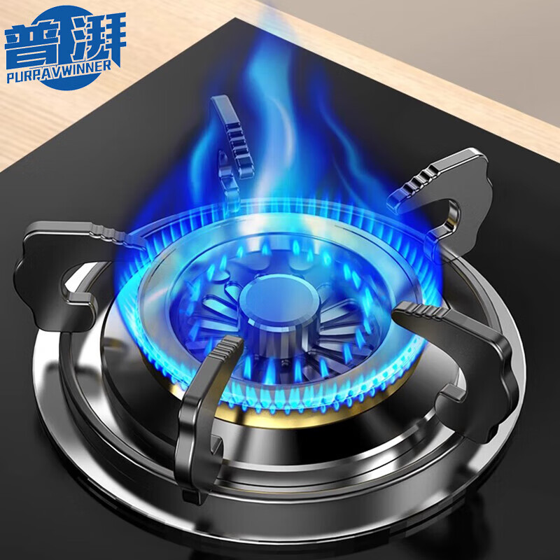 普湃（PURPAVWINNER）燃气灶支架煤气灶台架托加厚铸铁防滑架子炒锅奶锅架防滑嵌入式炉架支架202mm