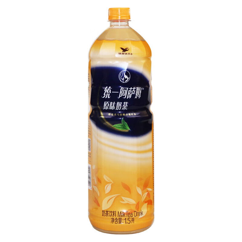统一冰红茶 ice tea统一阿萨姆原味奶茶500ml/1500ml整箱1.