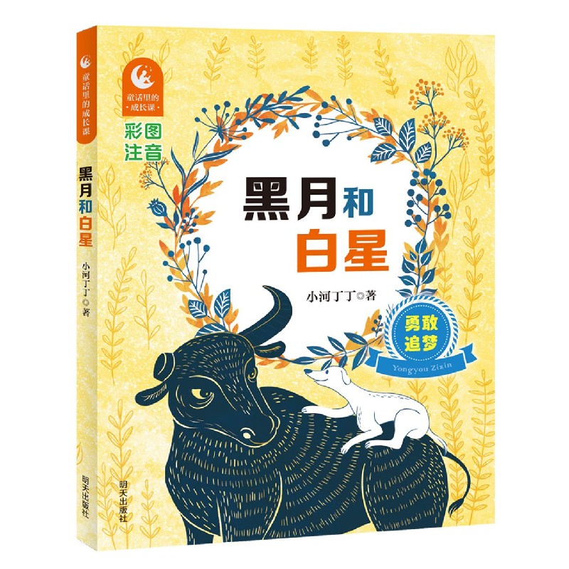 黑月和白星(勇敢追梦彩图注音)/童话里的成长课 小河丁丁