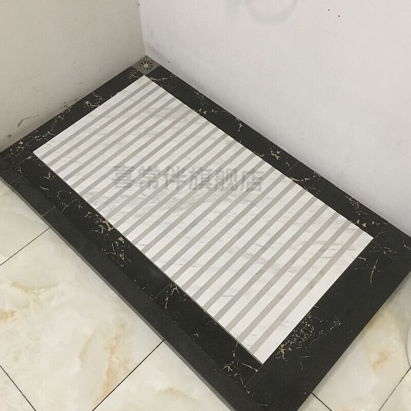 泽朗凡淋浴房脚踏石淋浴房底座淋浴房防滑拉槽大理石脚踏淋浴房脚踏石