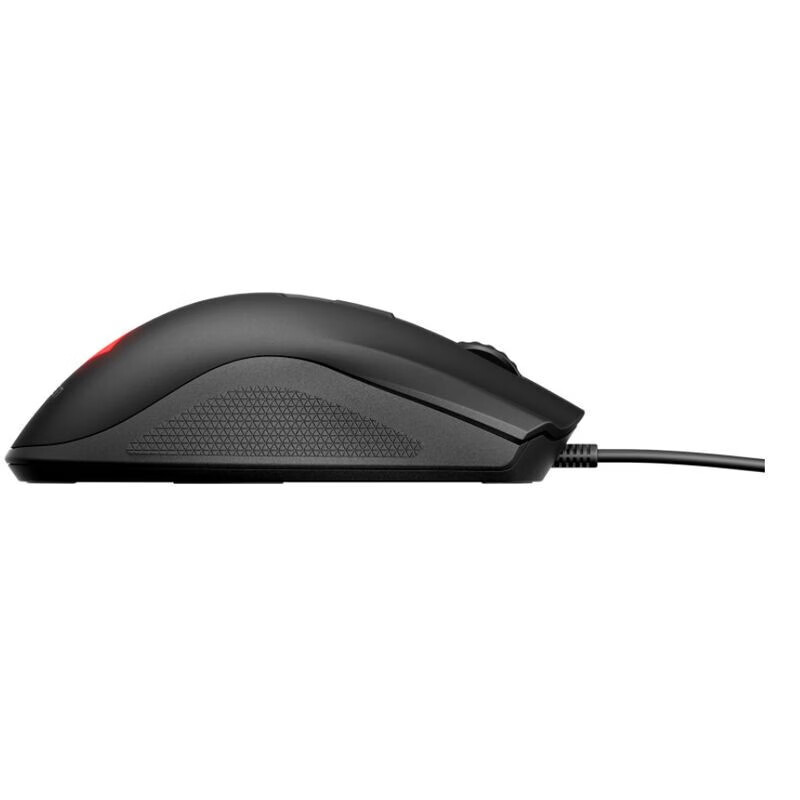 HPOMEN Vector Essential有线游戏鼠标电竞可编程 7200dpi 黑色 2000万次点击