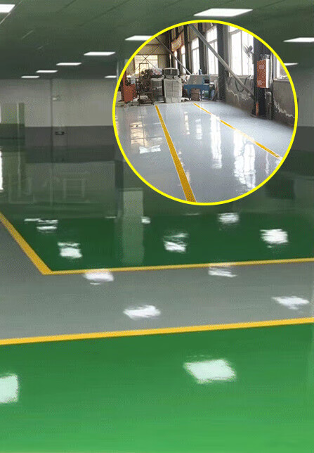 樱姬【树脂】工厂停车场无尘车间耐压地面油漆工程 各色 经济平涂施工