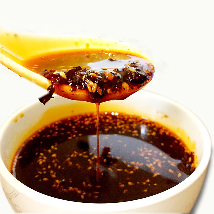 新食道陕西油泼辣子 西安凉皮辣椒油宝鸡不辣红油 辣椒香辣微辣 微辣