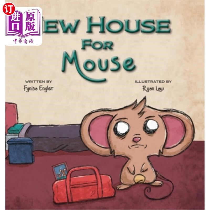 海外直订new house for mouse 老鼠的新家