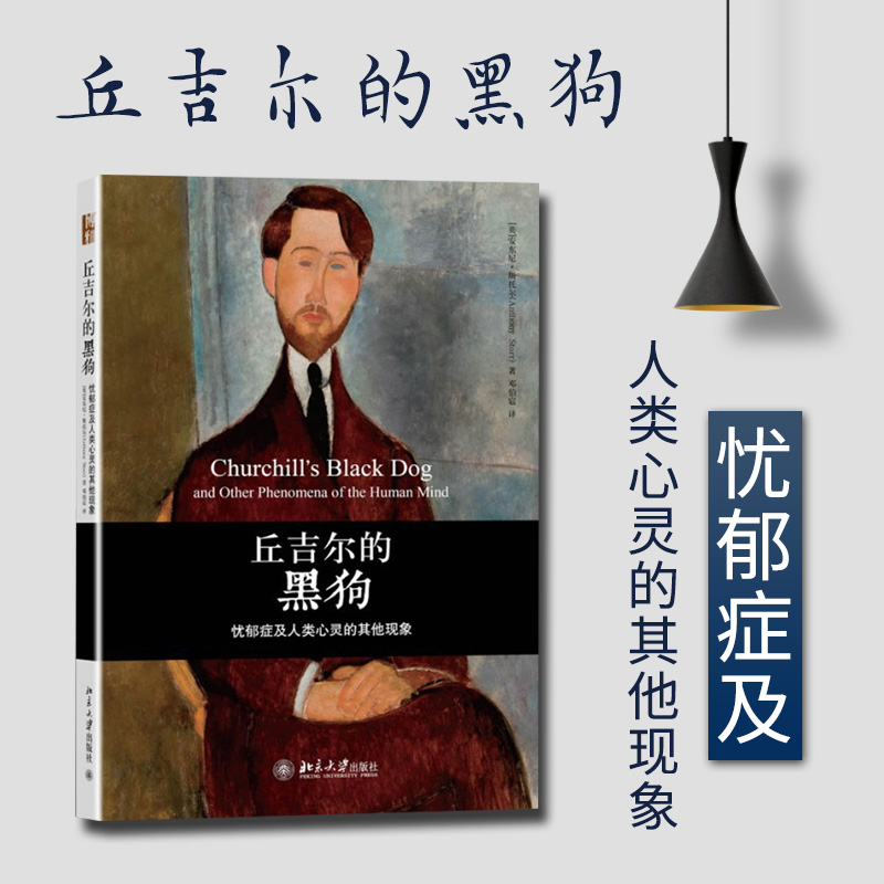 【正版】丘吉尔的黑狗忧郁症及人类心灵的其他现象心理忧郁现象解析