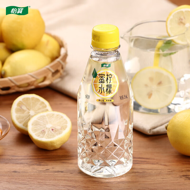 怡宝 蜜水 柠檬水果饮料350ml*12瓶*2箱组 两箱装