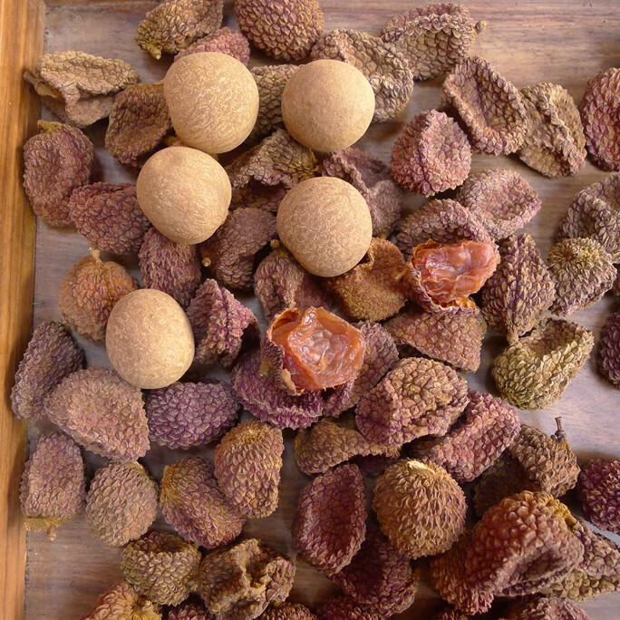 隽颜堂灵山荔枝干农产品特产桂味荔枝干