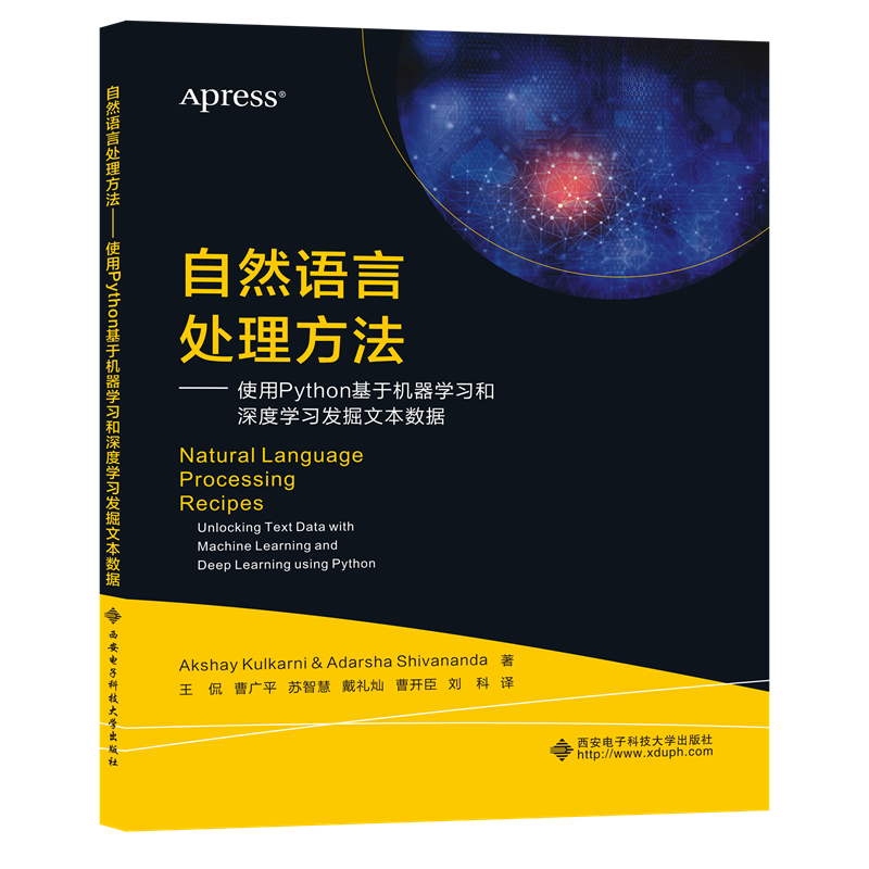 自然语言处理方法：使用Python基于机器学习和深度学习发掘文本数据